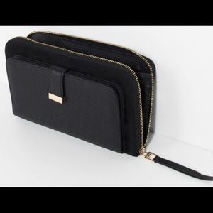 Parfois Black Faux Leather Wallet
